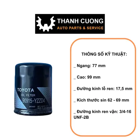 Lọc Nhớt Toyota Là Gì? Hướng Dẫn Chọn Và Thay Thế Chi Tiết Lọc Nhớt Toyota Là Gì? Hướng Dẫn Chọn Và Thay Thế Chi Tiết