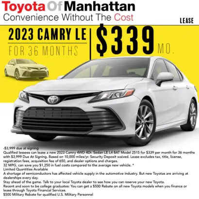 Manhattan Toyota Lease: Hướng Dẫn Toàn Diện Để Bạn Đạt Được Ưu Đãi Tốt Nhất Manhattan Toyota Lease: Hướng Dẫn Toàn Diện Để Bạn Đạt Được Ưu Đãi Tốt Nhất