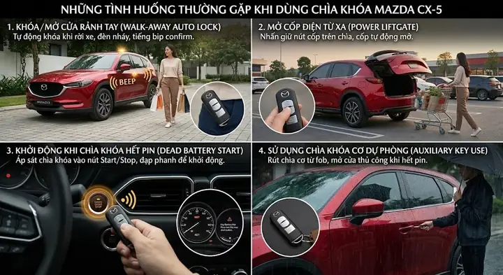 Mazda 3 Khi Tới Gần: Tính Năng Khóa Tự Mở Thông Minh Và Trải Nghiệm Người Dùng