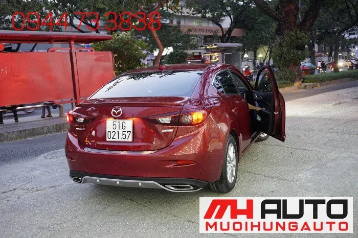 Mazda 3 Lip Sau Kiểu Mec Màu Đỏ: Nâng Cấp Diện Mạo Đầy Cá Tính