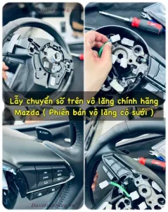 Mazda 6 2.0: Lẫy Chuyển Số Tay - Nâng Tầm Trải Nghiệm Lái Thể Thao