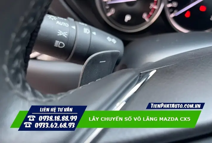 Mazda 6 2.0: Lẫy Chuyển Số Tay - Nâng Tầm Trải Nghiệm Lái Thể Thao
