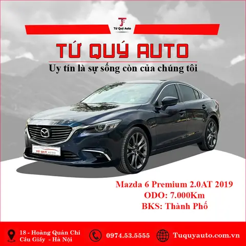 Mazda 6 2.0 Premium 2019 Màu Đen: Đánh Giá Chi Tiết & Những Điểm Cần Biết