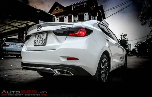 Mazda Lắp Thêm Lip Chia Pô: Nâng Cấp Ngoại Hình & Khí Động Học Cho Xế Yêu
