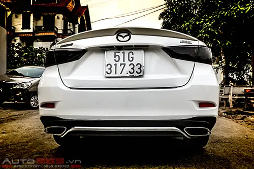 Mazda Lắp Thêm Lip Chia Pô: Nâng Cấp Ngoại Hình & Khí Động Học Cho Xế Yêu