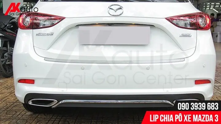 Mazda Lắp Thêm Lip Chia Pô Dạng Merc: Nâng Cấp Ngoại Hình Cho Xe