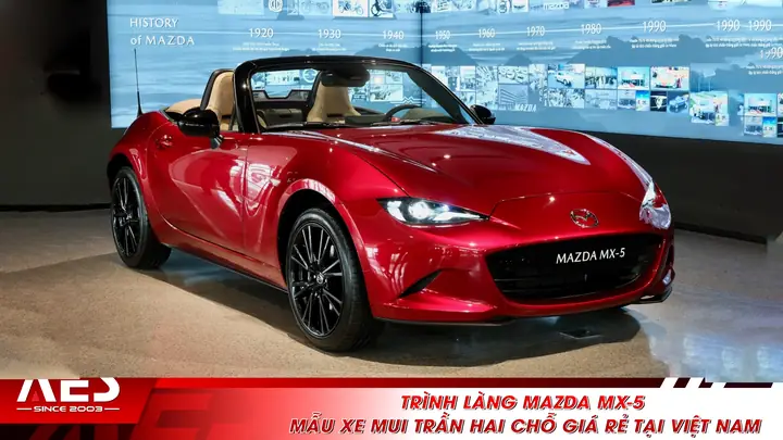 Mazda Mx-5 2017 Đã Có Mặt Tại Việt Nam Hay Chưa? Cập Nhật Mới Nhất