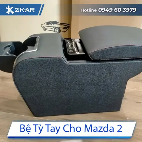 Hướng Dẫn Mua Bệ Tì Tay Trước Cho Mazda 2: Nâng Tầm Trải Nghiệm Lái Xe