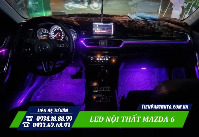 Khám Phá Nội Thất Mazda 6 Màu Đen: Nâng Tầm Trải Nghiệm Sang Trọng Dưới Ánh Đèn Đêm