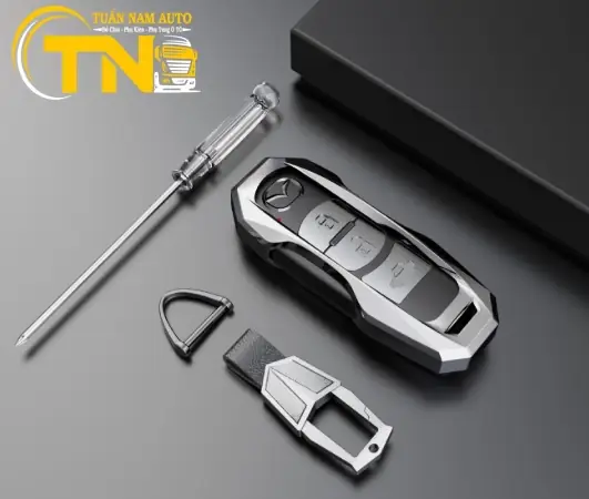 Ốp Chìa Khóa Xe Mazda Cx-5 Bằng Thép Không Gỉ: Lựa Chọn Thông Minh Cho Người Lái Xe