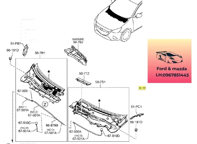 Ốp Nhựa Chân Kính Chắn Gió Mazda 2: Hướng Dẫn Lắp Đặt & Bảo Dưỡng Toàn Diện