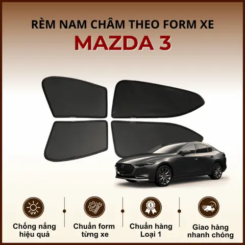 Rem Che Nắng Cho Xe Mazda 6 Tại Tp.hcm: Lựa Chọn Thông Minh Cho Xế Yêu