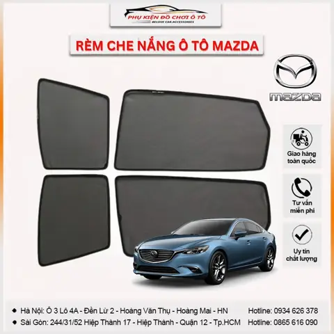 Rem Che Nắng Cho Xe Mazda 6 Tại Tp.hcm: Lựa Chọn Thông Minh Cho Xế Yêu