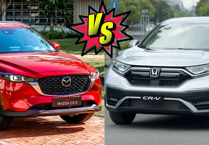 So Sánh Honda Cr-v 2.5l Và Mazda Cx-5 2.5l: Cuộc Đối Đầu Cân Sức Trên Phân Khúc Suv