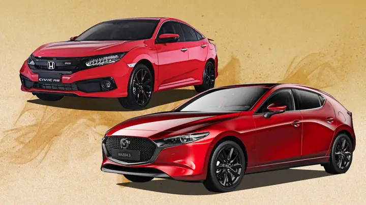 So Sánh Mazda 3 Và Honda Civic 1.8 E: Lựa Chọn Nào Xứng Đáng Cho Bạn?