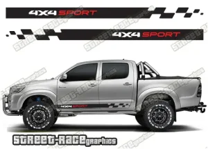 Stickers Toyota Hilux: Cách Tự Tin Tô Điểm Xe, Bảo Vệ Bề Mặt Và Thể Hiện Phong Cách Cá Nhân