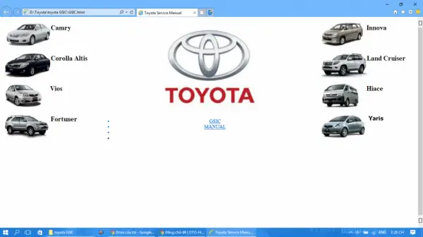 Tài Liệu Toyota: Hướng Dẫn Chi Tiết Về Các Loại Tài Liệu, Cách Truy Cập Và Lợi Ích Cho Người Dùng Tài Liệu Toyota: Hướng Dẫn Chi Tiết Về Các Loại Tài Liệu, Cách Truy Cập Và Lợi Ích Cho Người Dùng