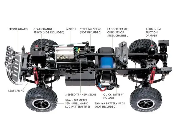 Tamiya Toyota Hilux: Hướng Dẫn Chi Tiết Mô Hình Và Lắp Ráp