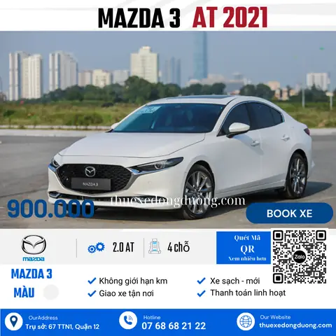 Thuê Xe Tự Lái 4 Chỗ Mazda Theo Ngày: Hướng Dẫn Chi Tiết Và Kinh Nghiệm