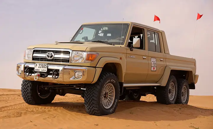 Toyota 6x6 – Tổng Quan Về Dòng Xe Đa Địa Hình Của Hãng Toyota