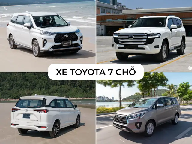 Toyota 7 Chỗ: Hướng Dẫn Chọn Mua, So Sánh Mẫu Xe Và Những Lưu Ý Quan Trọng Toyota 7 Chỗ: Hướng Dẫn Chọn Mua, So Sánh Mẫu Xe Và Những Lưu Ý Quan Trọng