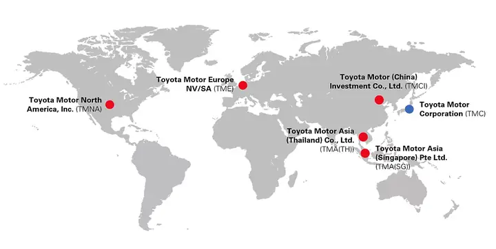 Toyota Branches: Địa Chỉ Và Dịch Vụ Chi Tiết Trên Toàn Quốc