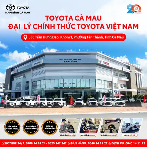 Toyota Cà Mau: Thông Tin Tổng Hợp Về Đại Lý Và Dịch Vụ