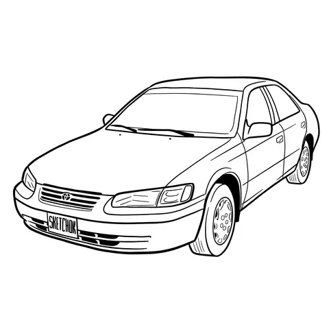 Hướng Dẫn Vẽ Toyota Camry Đầy Đủ Từ Cơ Bản Đến Chi Tiết Hướng Dẫn Vẽ Toyota Camry Đầy Đủ Từ Cơ Bản Đến Chi Tiết