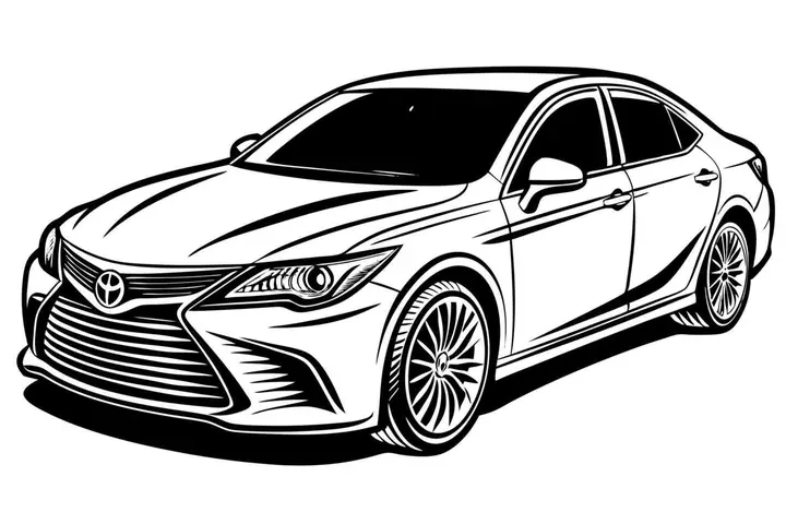 Hướng Dẫn Vẽ Toyota Camry Đầy Đủ Từ Cơ Bản Đến Chi Tiết Hướng Dẫn Vẽ Toyota Camry Đầy Đủ Từ Cơ Bản Đến Chi Tiết