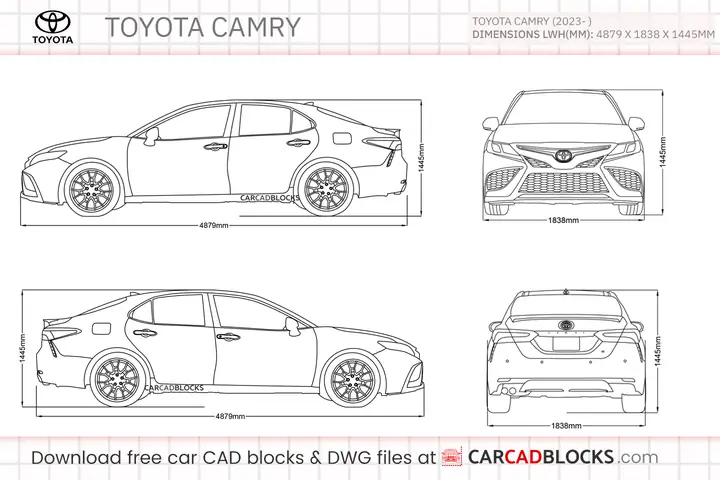 Toyota Camry Size: Kích Thước Tổng Quan Và Thông Tin Chi Tiết