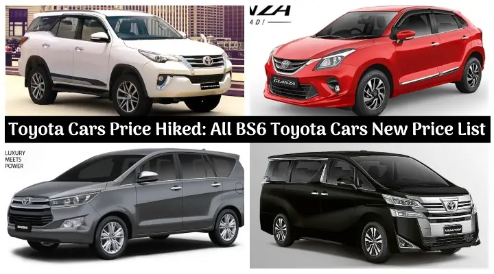 Toyota Cars List – Danh Sách Các Mẫu Xe Toyota Hiện Nay