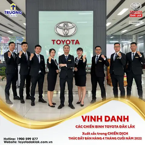 Toyota Đăk Lắk: Tổng Quan Về Mạng Lưới Đại Lý, Dịch Vụ Và Ưu Điểm Cho Người Tiêu Dùng
