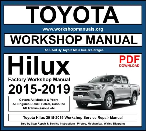 Toyota Hilux Pdf: Tất Cả Những Tài Liệu, Hướng Dẫn Và Thông Tin Quan Trọng Bạn Cần Biết Toyota Hilux Pdf: Tất Cả Những Tài Liệu, Hướng Dẫn Và Thông Tin Quan Trọng Bạn Cần Biết