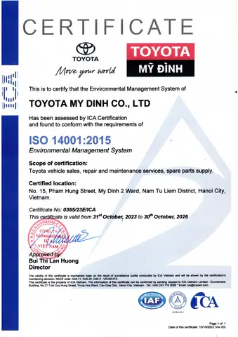 Toyota Iso 14001: Hiểu Về Tiêu Chuẩn Môi Trường Và Cách Toyota Áp Dụng Toyota Iso 14001: Hiểu Về Tiêu Chuẩn Môi Trường Và Cách Toyota Áp Dụng