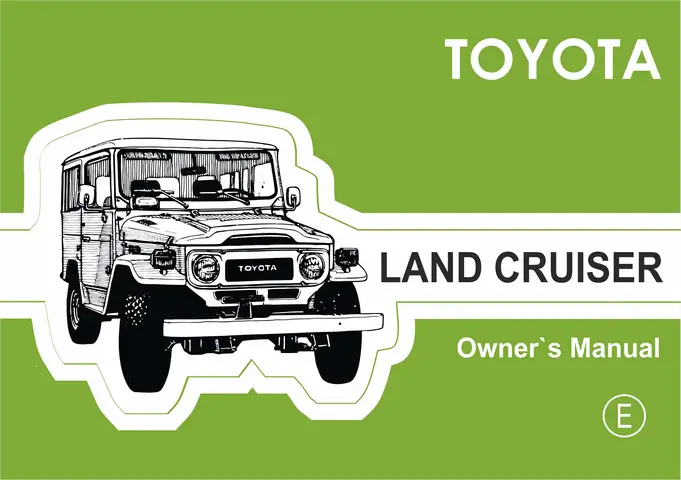 Toyota Owners Manual: Hướng Dẫn Toàn Diện Cho Chủ Xe Toyota
