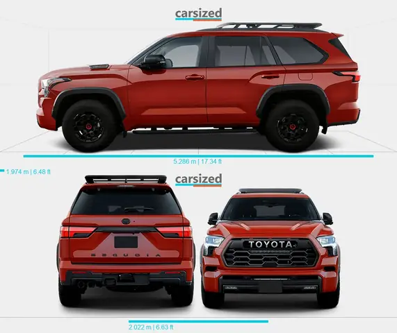 Toyota Sequoia Dimensions: Đánh Giá Chi Tiết Kích Thước Và Không Gian Nội Thất Toyota Sequoia Dimensions: Đánh Giá Chi Tiết Kích Thước Và Không Gian Nội Thất