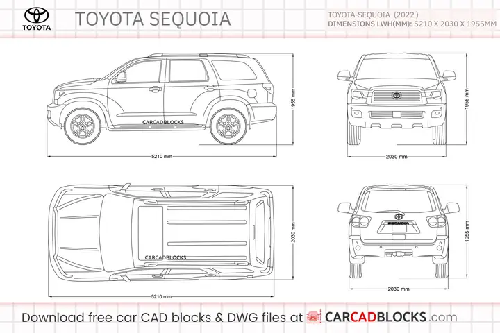 Toyota Sequoia Dimensions: Đánh Giá Chi Tiết Kích Thước Và Không Gian Nội Thất Toyota Sequoia Dimensions: Đánh Giá Chi Tiết Kích Thước Và Không Gian Nội Thất