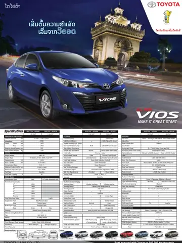 Toyota Vios Catalogue: Hướng Dẫn Chi Tiết Từ Thiết Kế Đến Trang Bị
