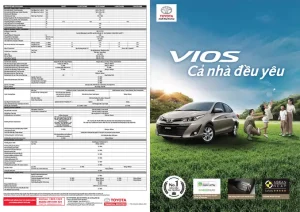 Toyota Vios Catalogue: Hướng Dẫn Chi Tiết Từ Thiết Kế Đến Trang Bị