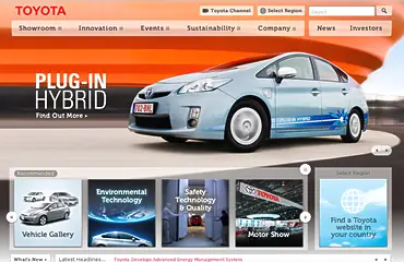 Toyota Website: Hướng Dẫn Toàn Diện Về Trang Chủ Và Các Dịch Vụ Trực Tuyến