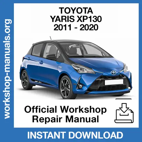 Toyota Workshop Manual – Hướng Dẫn Toàn Diện Về Sổ Tay Sửa Chữa Xe Toyota