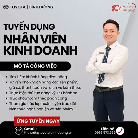 Tuyển Dụng Nhân Viên Kinh Doanh Mazda Tphcm: Cơ Hội Vàng Cho Sự Nghiệp Bán Hàng