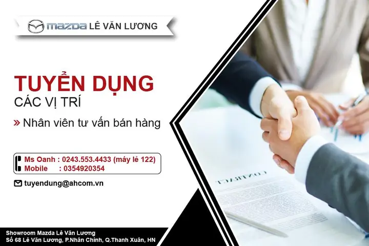 Tuyển Dụng Nhân Viên Kinh Doanh Mazda Tphcm: Cơ Hội Vàng Cho Sự Nghiệp Bán Hàng