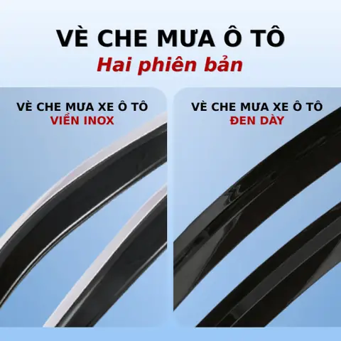 Vè Che Mưa Chỉ Mạ Cao Cấp Cho Xe Mazda 2: Nâng Tầm Thẩm Mỹ Và Tiện Ích