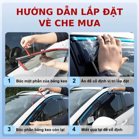 Vè Che Mưa Chỉ Mạ Cao Cấp Cho Xe Mazda 2: Nâng Tầm Thẩm Mỹ Và Tiện Ích