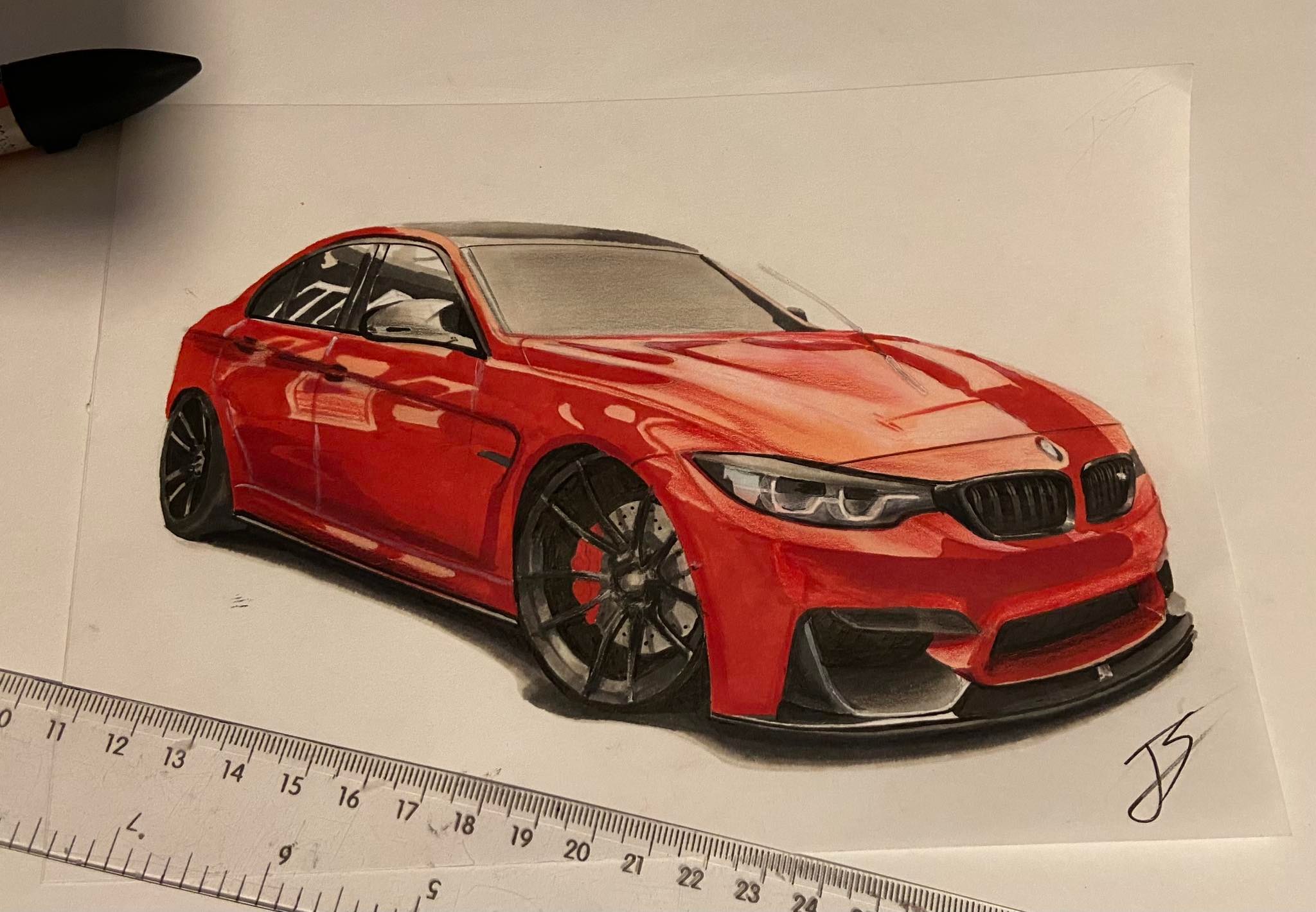 Bí Quyết Vẽ Xe BMW Từ Cơ Bản Đến Chuyên Nghiệp: Hướng Dẫn Chi Tiết Cho Người Mới Bắt Đầu 3 vẽ xe bmw - Hình 3