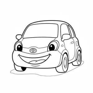 Hướng Dẫn Chi Tiết Cách Vẽ Xe Toyota Cho Người Mới Bắt Đầu