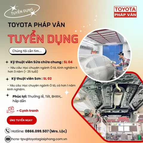 Việc Làm Toyota: Hướng Dẫn Chi Tiết Cách Tìm Kiếm Và Nộp Đơn Hiệu Quả Việc Làm Toyota: Hướng Dẫn Chi Tiết Cách Tìm Kiếm Và Nộp Đơn Hiệu Quả
