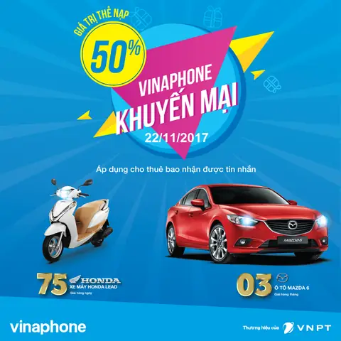 Vinaphone Khuyến Mãi: Cơ Hội Trúng Mazda Vẫy Gọi, Đừng Bỏ Lỡ!