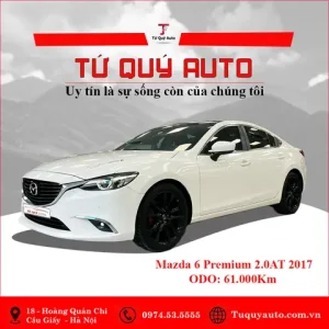 Xe Mazda 6 2.0 At 2017 Sài Gòn: Hướng Dẫn Chi Tiết Cho Người Mua & Yêu Xe